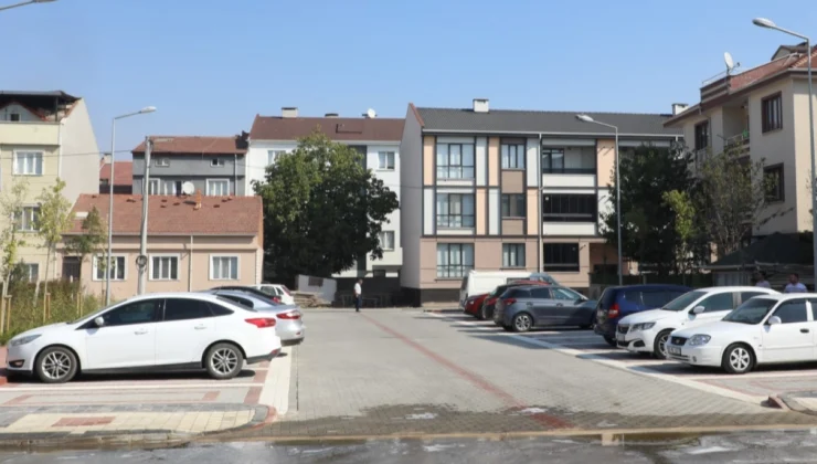 İnegöl’de 26 araçlık otopark hizmete girdi
