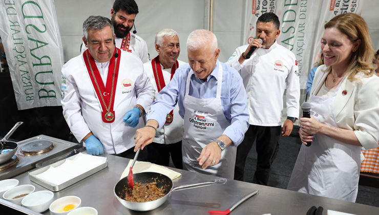 Bursa mutfağı lezzetleriyle uluslararası tanıtıldı