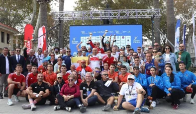 Mudanya’da Avrupa Triatlon Balkan Şampiyonası sona erdi