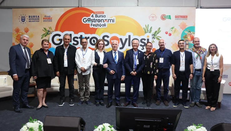 Ünlü şeflerden Bursa ürünleriyle lezzet tabağı