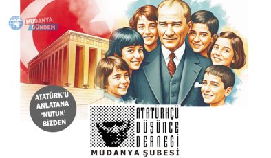 Atatürk’ü anlatan çocuklara ‘Nutuk’ armağanı