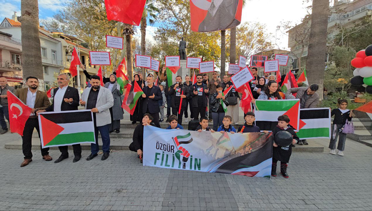 Burgaz Gençlik ve Yardımlaşma Derneği’nden Filistin’e destek