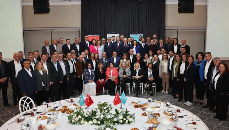 Bursalı muhtarlar Nilüfer’de buluştu