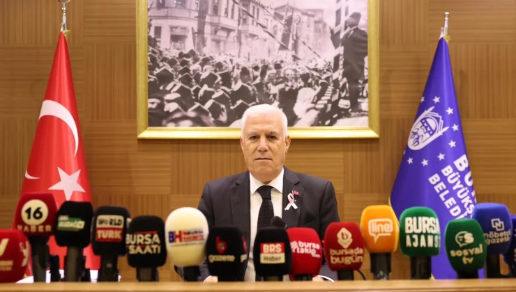 Bursa’daki su sorununa Başkan Bozbey’den açıklama