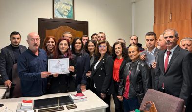 CHP Mudanya’da devir-teslimle Seda Başkan dönemi başladı