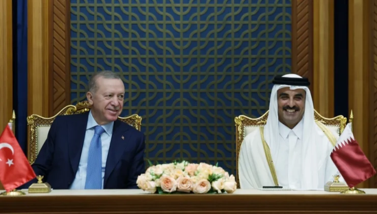 Cumhurbaşkanı Erdoğan Katar’da