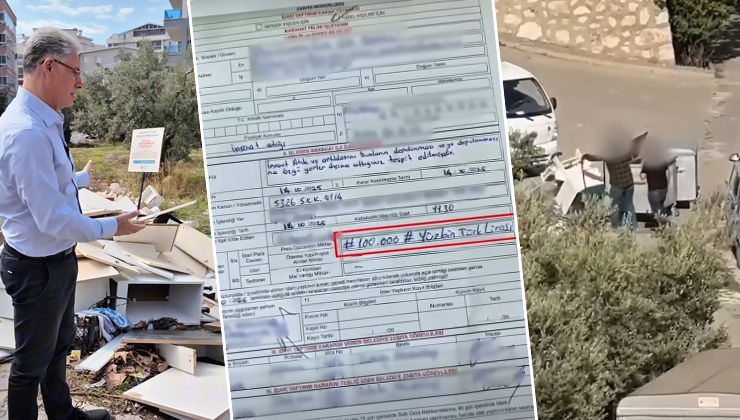 İsyan ettiren görüntünün faili yakalandı! 100 bin TL cezayı yedi!