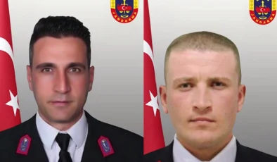 Trafik kazasında şehit olan iki Jandarma’dan birinin ateşi Bursa’ya düştü