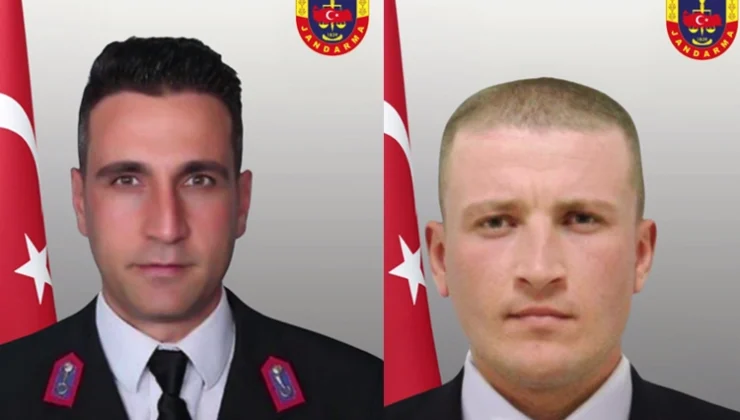 Trafik kazasında şehit olan iki Jandarma’dan birinin ateşi Bursa’ya düştü