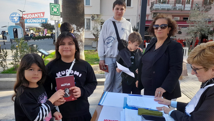 ADD Mudanya, çocukları Atatürk’le buluşturdu