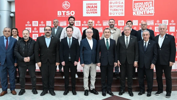 BTSO, Özbekistan Büyükelçisi Khaydarov’u ağırladı