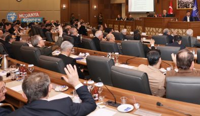 Bursa Büyükşehir’in 37 milyar TL’lik bütçesine oyçokluğu onay