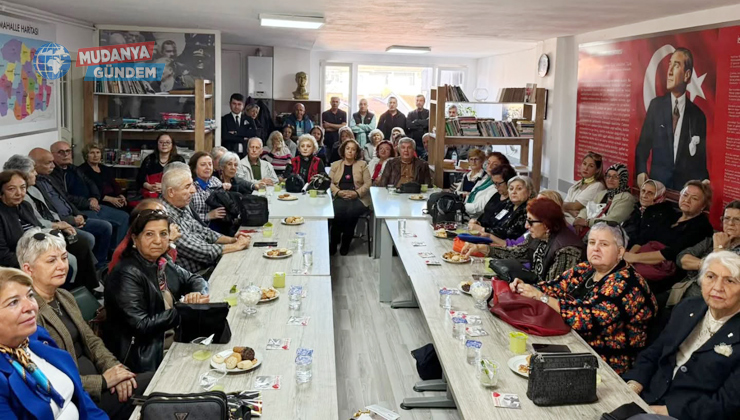 CHP Mudanya öğretmenleri ağırladı