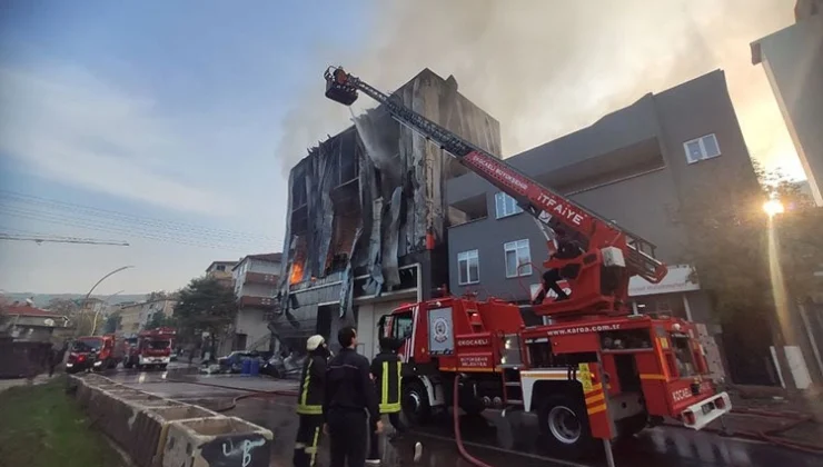 Kocaeli Dilovası’nda kozmetik fabrikasında yangın: 6 ölü