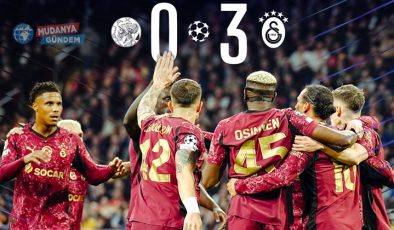 Galatasaray Amsterdam’da fırtına estirdi