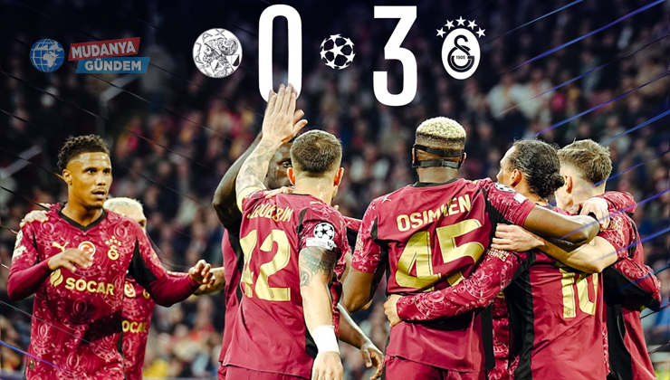 Galatasaray Amsterdam’da fırtına estirdi