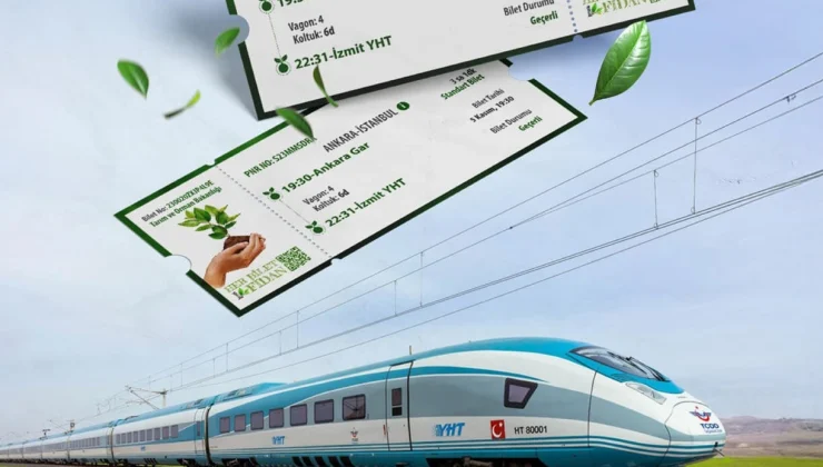 ‘Her Bilet Bir Fidan’ kampanyası başladı