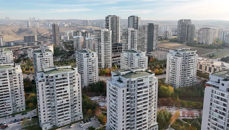 Konut var, alan yok!