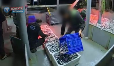 Mudanya’da balıkçı teknelerine sıkı denetim