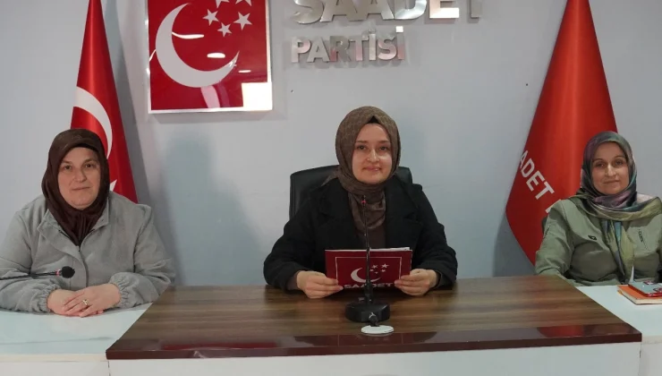 Osmangazi’de Saadet Partili kadınlardan 5 Aralık açıklaması