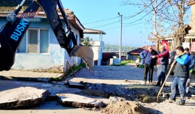 Yalıçiftlik’te düşük basınç için yeni vanalar takıldı