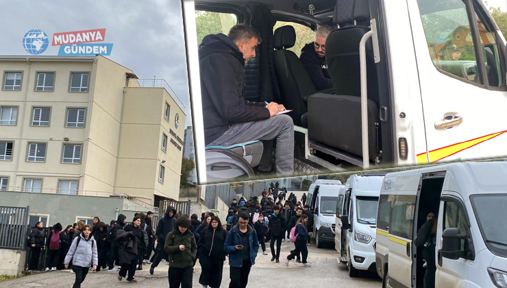 Mudanya’da okul servislerine sıkı denetim!
