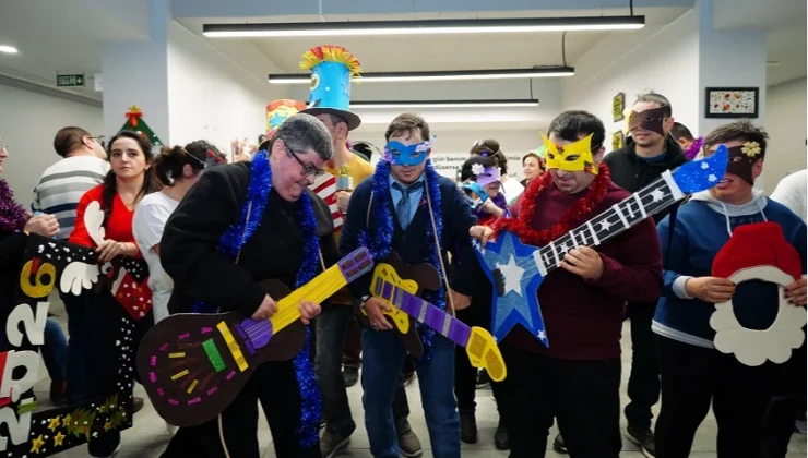 İstanbul’da Engelsiz Merkezde yeni yıl neşesi