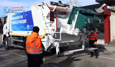 Mudanya’nın temizlik filosuna yeni yıl öncesi takviye