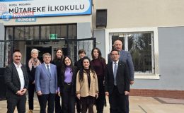 İtalyan öğretmenlerden Mütareke İlkokulu’na ziyaret