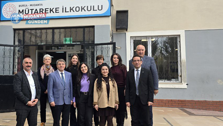 İtalyan öğretmenlerden Mütareke İlkokulu’na ziyaret