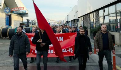 Prysmian işçilerinden iş bırakma eylemi!