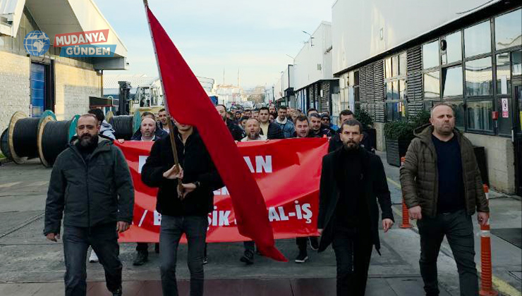 Prysmian işçilerinden iş bırakma eylemi!