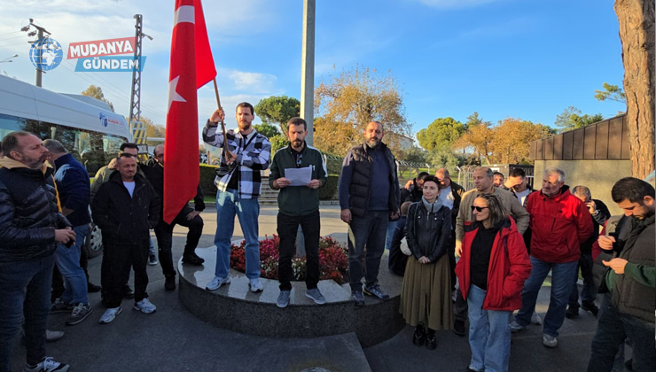 Mudanya’da metal işçilerinin emek mücadelesi