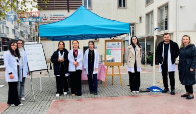 Mudanya Üniversitesi öğrencilerinden topluma ‘sağlıklı’ destek