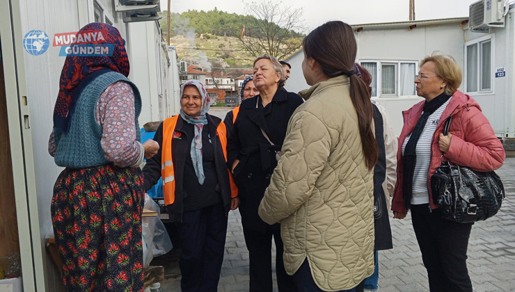 TYSD Mudanya’dan Sındırgı’ya moral ve dayanışma ziyareti