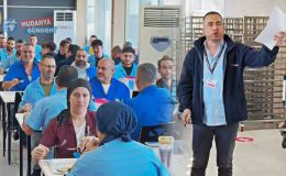 Yazaki işçilerinden Mudanya’da MESS’e karşı çatal kaşıklı protesto!