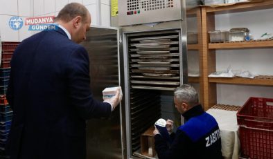 Gıda işletmelerine Mudanya Zabıtası’ndan sıkı denetim