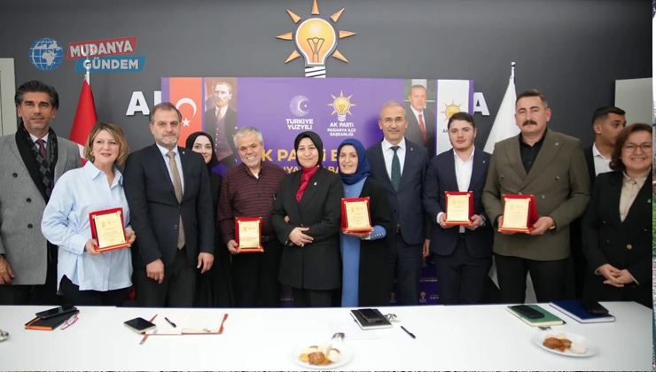 AK Parti Mudanya’dan 2025’te 1.601 üye kaydı
