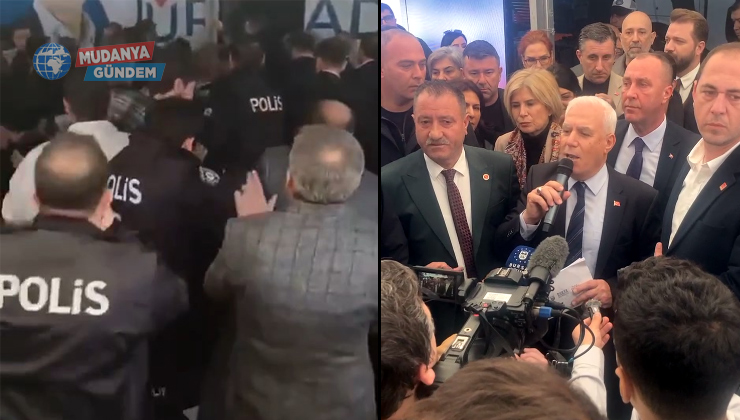 Bursa’da Başkan Bozbey’e sözlü ve fiziki müdahale!