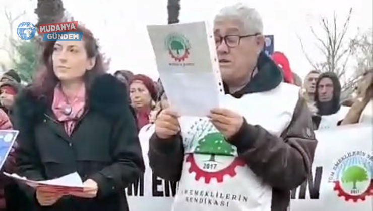 Mudanya’da emekliler “sandıkta hesap soracağız” dedi
