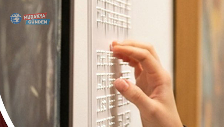 UNESCO fotoğrafları görme engellilere uyarlandı