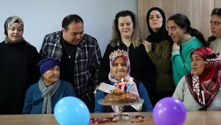 Kocaeli’de 77 yaşındaki teyzeye büyük mutluluk
