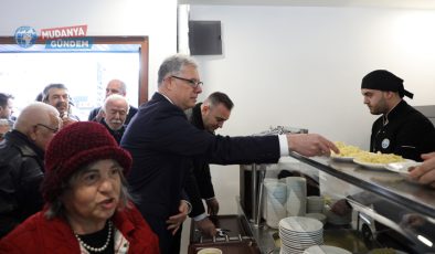 Hayat pahalılığına karşı ‘Lokanta Mudanya’ Güzelyalı’da kapılarını açtı