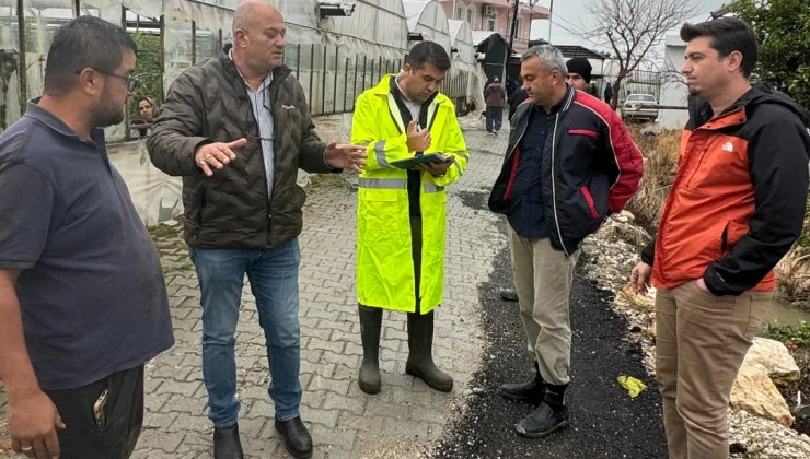 Muğla’da yaşanan afet sonrası inceleme