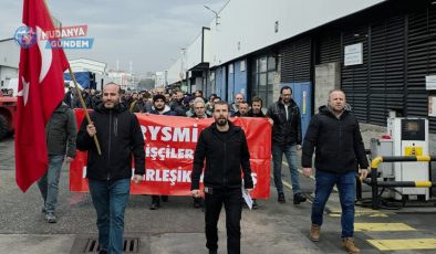 Mudanya’da metal işçilerinin eylemleri sürüyor