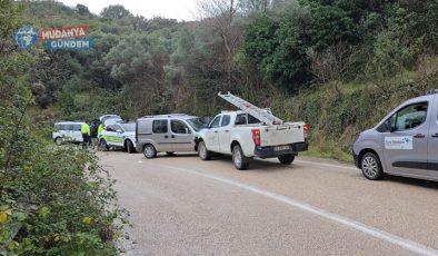 Tirilye–Mudanya yolunda yağış zincirleme kaza getirdi: 1 yaralı