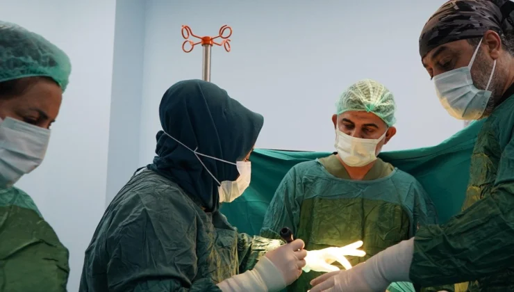 Batman’da alt çene kırığına ilk açık cerrahi müdahale