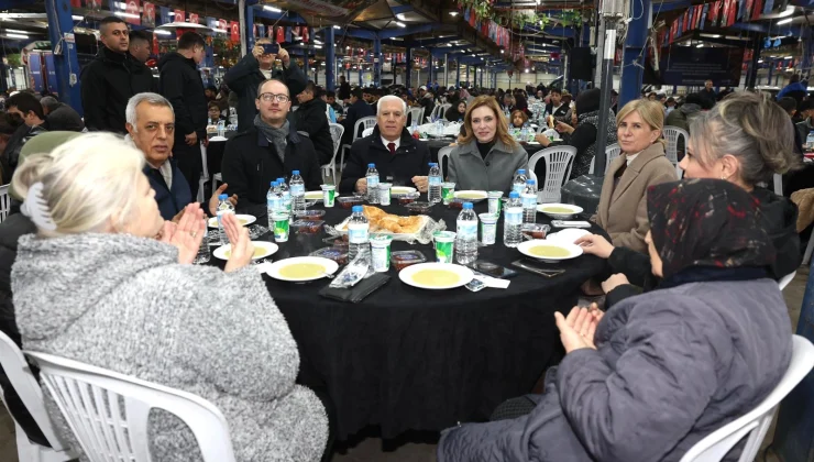 Kardeşlik sofrası Karacabey’de kuruldu