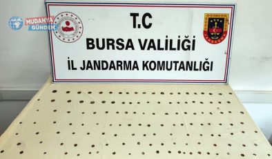 Bademli’de Anadolu Miras Operasyonu… 137 sikke ele geçirildi