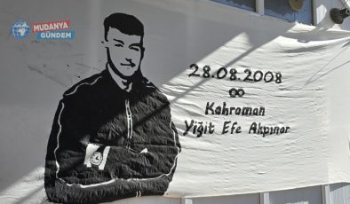 Mudanya’da Yiğit Efe Akpınar için mevlit okutuldu